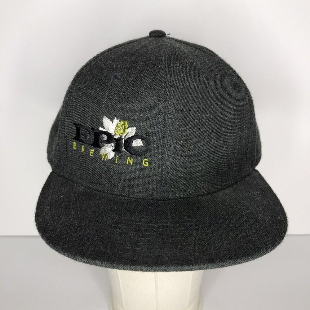 Epic Brewing Denver Colorado Gray Adjustable Hat